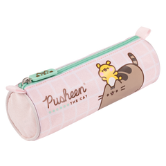 Penar neechipat St.Majewski Pusheen, 1 fermoar, roz pastel, cilindric, 657344