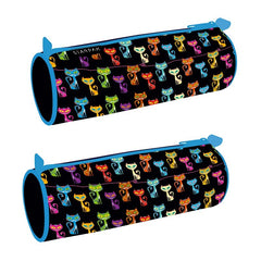 Penar neechipat Starpak Cats, 1 fermoar, negru cu pisici, 396143