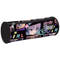 Penar neechipat St.Majewski St.Right Colour Anime, 1 fermoar, negru, cilindric