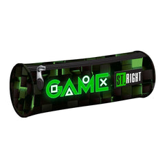 Penar neechipat St.Majewski St.Right Green Game, 1 fermoar, negru, cilindric