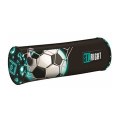 Penar neechipat St.Majewski St.Right Neon Football, 1 fermoar, negru, cilindric