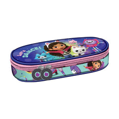 Penar neechipat St.Majewski Gabby Dollhouse, 1 fermoar, 1 extensie, 685880, mov/turqouise, oval