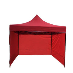 Perete Lateral Cort Evenimente 18 m, Kaveny, material textil oxfort 700D Rosu