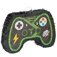 Pinata Controler Gamepad pentru Petrecere, Kaveny, din Hartie si Carton, Pinata pentru Petreceri, 42 x 28 x 8 cm, Negru
