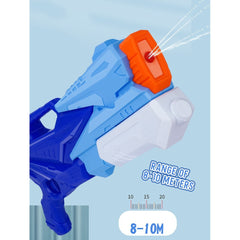Pistol cu Apa pentru Copii, Rezervor, Pentru Piscina/Plaja, Kaveny, 6ani+, 3 duze, Albastru, 500ML