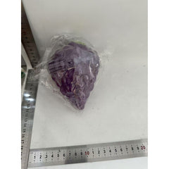 Cutie de depozitare si pastrare a alimentelor, Plastic, Kadeny, Model Strugure, 10x10x13.5 cm, Mov