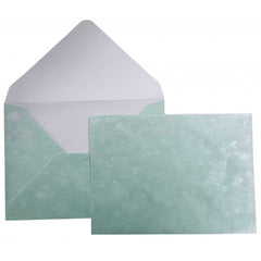 Plic color CNX, verde smarald metalizat, 120g/mp, 130x180mm, cu model, set 10 buc