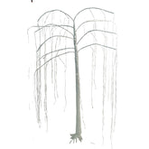 Pom decorativ cu leduri, Kadeny, tip salcie, 234 Led, 1.5 M