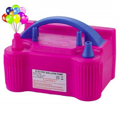 Pompa Electrica de Umflat Baloane, Kadeny, cu Doua Iesiri, 220V, Putere 600W, Accesorii petrecere, Mov