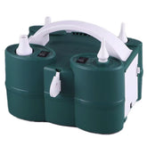 Pompa Electrica de Umflat Baloane, Kadeny, cu Doua Iesiri, Accesorii Incluse, 220V, Putere 600W, Accesorii petrecere, Verde