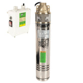 Pompa submersibila Micul Fermier, pentru apa curata, 1.3kW, debit 3000l/h, inaltime maxima pompare 60m, cu o turbina