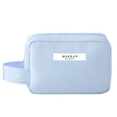 Portfard, Kadeny, cu Maner, Material Impermeabil, pentru Cosmetice, 16 x 11 x 7 cm, Albastru