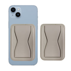 Portofel Kadeny MagSafe pentru carduri cu suport integrat, Gri