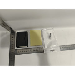 Portofel Kadeny MagSafe pentru carduri cu suport integrat, Negru