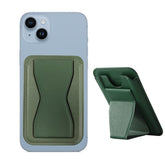 Portofel Kadeny MagSafe pentru carduri cu suport integrat, Verde