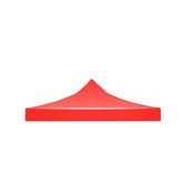 Prelata,copertina pentru acoperis cort tip pavilion Kaveny, 3 x 3 m , impermeabila, invelis din material textil oxfort 700D, cauciucat Rosu