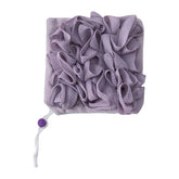 Prosop de Baie, Kadeny, 2in1, cu Burete din Plasa, 17 x 17 cm, Mov