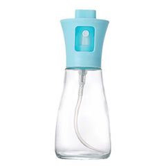 Pulverizator pentru Ulei, Kaveny, Pulverizator din Sticla pentru Otet sau Alte Lichide de Gatit, Simplu Reincarcabil, Multifunctionale, 17.3 x 5.6 cm, Capacitatea 170 ml, Albastru