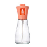 Pulverizator pentru Ulei, Kadeny, Pulverizator din Sticla pentru Otet sau Alte Lichide, Simplu Reincarcabil, Multifunctionale, 17.3 x 5.6 cm, Capacitatea 170 ml, Roz