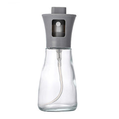 Pulverizator pentru Ulei, Kaveny, Pulverizator din Sticla pentru Otet sau Alte Lichide, Simplu Reincarcabil, Multifunctionale, 17.3 x 5.6 cm, Capacitatea 170 ml, Gri