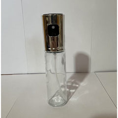 Pulverizator Ulei, Otet, Kadeny, din Sticla, 100 ml, Reincarcabil, 18.3 x 4.3 cm, Capac Lucios, Argintiu