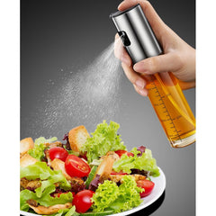 Pulverizator Ulei, Otet, Kadeny, din Sticla, 100 ml, Reincarcabil, 18.3 x 4.3 cm, Masura 90 ml, Capac Lucios, Auriu