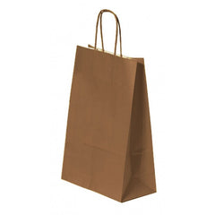 Punga cadou Colorarte 97716 / 01188, A4, 22x31x10cm, 90g/mp, kraft, manere din hartie rasucita