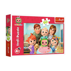 Puzzle carton 60 piese Trefl Cocomelon, 17391, 4+ ani