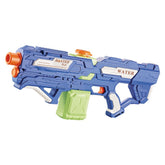 Pistol cu Apa pentru Copii, Rezervor 600ml, Kaveny, 14ani+, cu baterie 1200mAh, Electric Burst, Albastru/Verde, 800ML