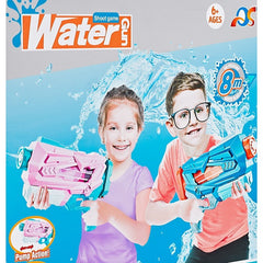 Pistol cu Apa pentru Copii, Rezervor, Pentru Piscina/Plaja, Kaveny, 6ani+, Quick Fill, Albastru, 600ML