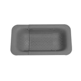 Cos pentru Scurgere Chiuveta de Bucatarie, Kadeny, Plastic, Telescopic, 36x20x5 cm, Gri