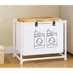 Cos de Rufe, Kadeny, 1 Cos, Cadru de Otel Inoxidabil, 97 x 44 x 57 cm, Alb