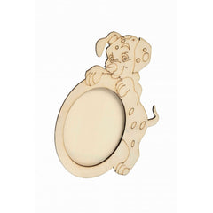 Accesorii creatie - lemn - rama foto catelus, Colorarte, W001045