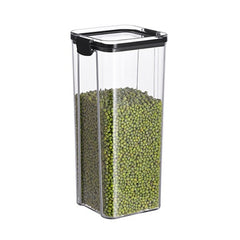 Recipient din Plastic, Kadeny, pentru Alimente/Obiecte, Inchidere Ermetica, 10.2 x 24.2 cm, 1800 ml, Transparent