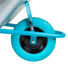 Roaba metalica Detoolz, 85L cuva din otel zincat PU