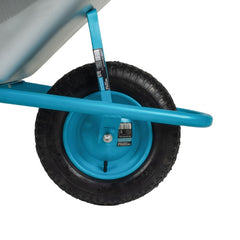 Roaba metalica Detoolz, 85L, cuva din otel zincat