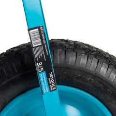 Roaba metalica Detoolz, 85L, cuva din otel zincat