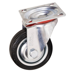 Roata pivotanta Detoolz, cauciuc 75x22mm G01