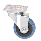 Roata pivotanta Detoolz, cauciuc+PP 50x17mm G01