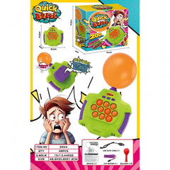 Joc Pop-It Antistres, Kaveny, Electronic, 50 de Baloane, Muzica, 2 Moduri de Joc, Nivel Maxim 200, 14.5x13.5x5.7cm, Verde