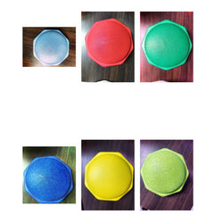 Jucarie de Echilibru, Kaveny, Tip Stepping Stones, 6 Piese, din Spuma, pentru Miscare, Sarituri, Prindere, 28 x 28 x 50 cm, Model 5, Multicolor