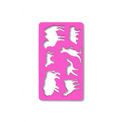 Sablon Koh-i-noor K749 058, 7 animale salbatice, plastic