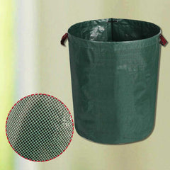 Sac de Colectare a Frunzelor, Kadeny, Cos Sac pentru Gradina, Sac de Depozitare a Frunzelor, 45 x 76 cm, 120 l, Verde