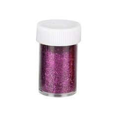 Sclipici decorativ pulbere, ciclam, set 12 buc, Colorarte