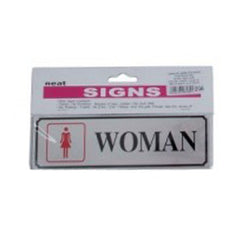 Semn indicator CNX WOMAN, carton plastifiat