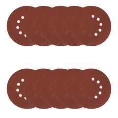 Set 10 hartie abraziva P120 10gauri 215mm