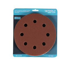 Set 10 hartie abraziva P150 8gauri 180mm