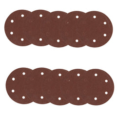 Set 10 hartie abraziva P80 6gauri 215mm