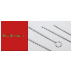 Set 14 Ustensile pentru Gratar cu Termometru, Kadeny, din Otel Inoxidabil, Geanta Oxford, Argintiu