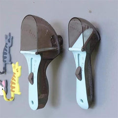 Set 2 Cupe Gradate pentru Bucatarie, Kadeny, Cupe de Masurat Reglabile, Ergonomic, Confortabil, pentru Lichide si Solide, Volum ajustabil 5-30ml, 30-130ml, Culoare Albastru